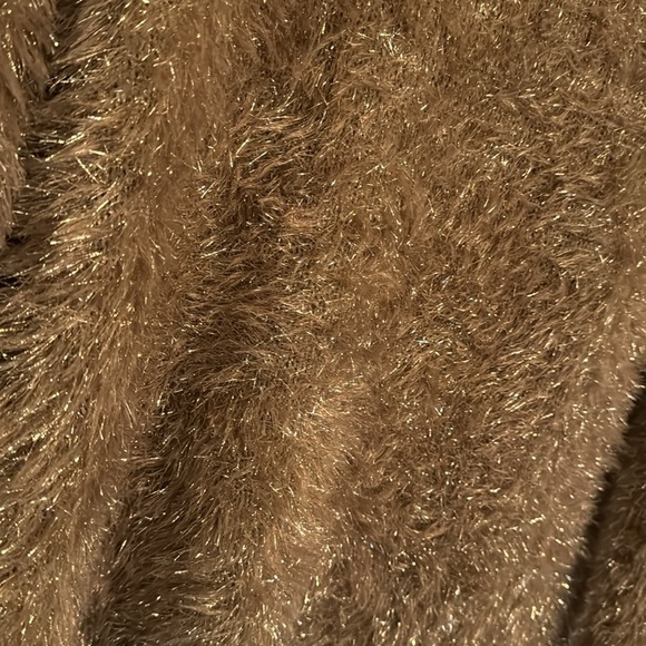 INC metallic gold sweater NWT XL - Picture 3 of 10